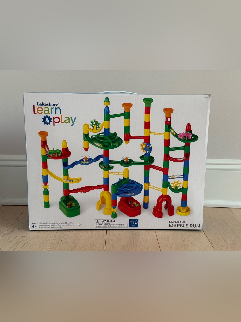 EUC Lakeshore Learn & Play Super-Fun Marble Run - Master Set Ages 4+